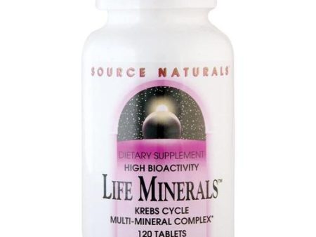 SOURCE NATURALS - Life Minerals No Iron - 120 Tablets Fashion