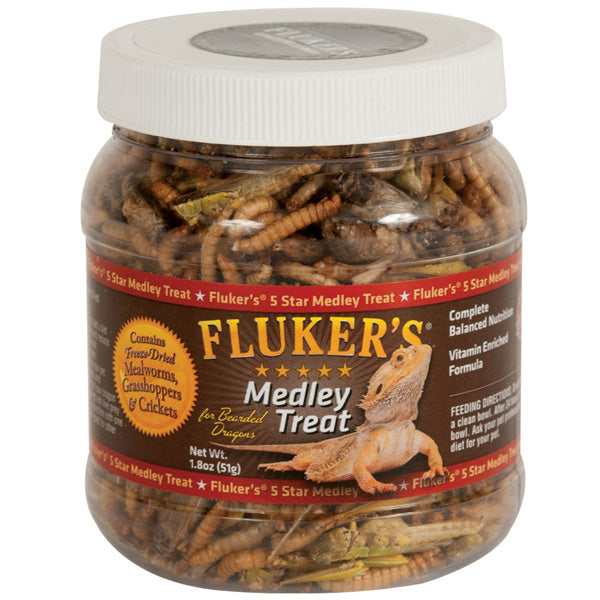 FLUKER S - Medley Treat for Bearded Dragons - 1.8 oz. (51 g) Sale