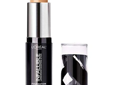 L OREAL - Infallible Longwear Foundation Shaping Stick Natural Beige - 0.32 oz (9 g) Cheap