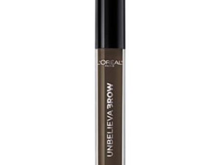 L OREAL - Unbelieva-Brow Longwear Waterproof Brow Gel Dark Brunette - 0.15 fl oz (4.5 ml) For Sale