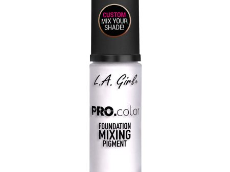 L.A. GIRL - PRO.color Foundation Mixing Pigment White - 1 fl. oz. (30ml) For Discount