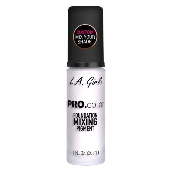 L.A. GIRL - PRO.color Foundation Mixing Pigment White - 1 fl. oz. (30ml) For Discount