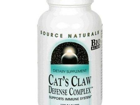 SOURCE NATURALS - Cat s Claw Defense Complex - 120 Tablets Fashion