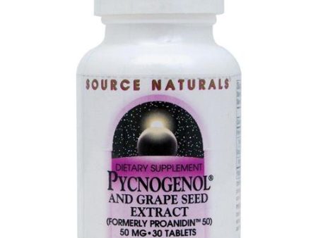 SOURCE NATURALS - Pycnogenol (50 mg) - 60 Tablets Sale