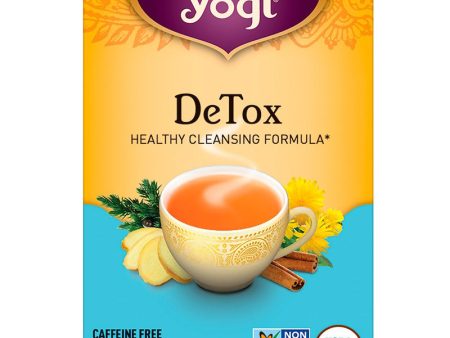 YOGI TEA - DeTox Tea - 6 x 16 Tea Bags Online Hot Sale