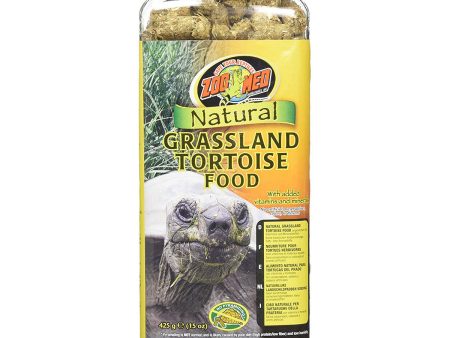 ZOO MED - Natural Grassland Tortoise Food - 15 oz. (425 g) on Sale