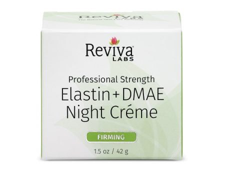 REVIVA - Elastin + DMAE Night Créme - 1.5 oz. (42 g) Online Hot Sale