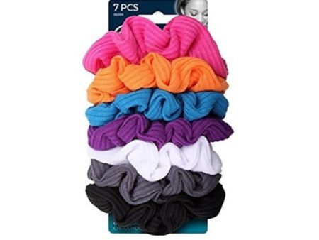 GOODY - Ouchless Scrunchie Brights Stripe Weave - 7 Pieces Online