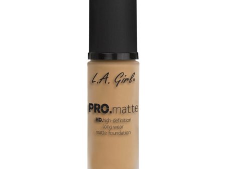 L.A. GIRL - Pro Matte Foundation Soft Beige - 1 fl. oz. (30ml) on Sale