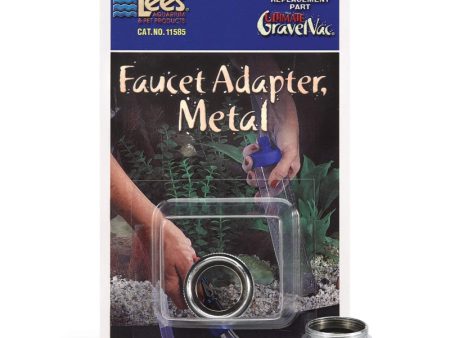 LEE S - Ultimate GravelVac Faucet Adapter, Metal - 1 Adapter Cheap