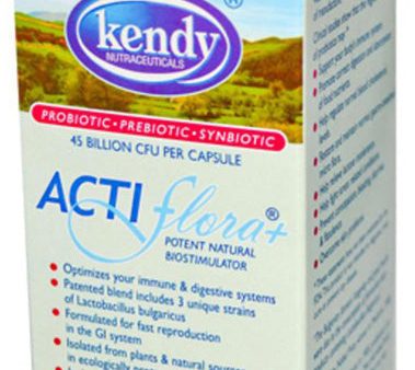 KENDY - Prebiotic Probiotic Symbiotic ActiFlora Plus - 100 Capsules on Sale