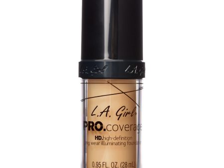 L.A. GIRL - Pro Coverage Illuminating Foundation Warm Beige - 0.95 fl. oz. (28 ml) Sale