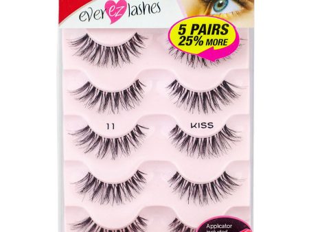 KISS - Ever Ez Lash Multipack 11 - 5 Pair For Sale