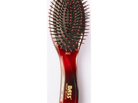 HAIR DOC - Large Oval Nylon Bristle Brush - 1 Brush Online Hot Sale