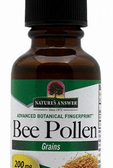 NATURE S ANSWER - Bee Pollen Grains Extract - 1 fl. oz. (30 ml) Cheap