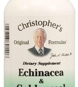 CHRISTOPHERS - Echinacea & Goldenseal - 100 Capsules Hot on Sale