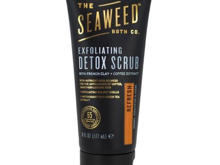 SEAWEED - Exfoliating Detox Scrub, Refresh - 6 fl. oz. (177 ml) Discount