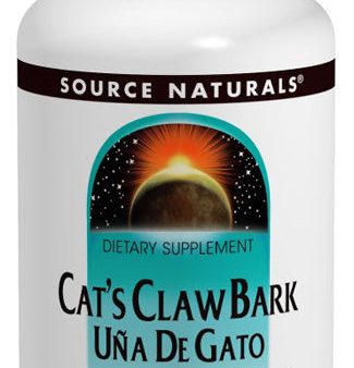 SOURCE NATURALS - Cats Claw Bark (1000 mg) - 120 Tablets For Discount