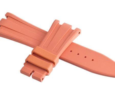 Audemars Piguet Royal Oak Offshore 23mm x 18mm Orange Rubber Watch Band Strap Cheap