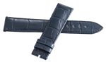 Authentic Corum Swiss 20mm x 18mm Navy Blue Alligator Leather Watch Band 91-30 on Sale