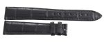 Genuine Chopard 20mm x 16mm Black Alligator Watch Band Strap 080 B0200-0390 Fashion