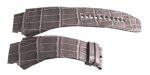 Authentic Richard Mille 29mm x 19mm Grey Alligator Watch Band Strap 60-01L 41MF Sale