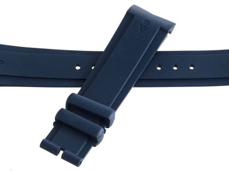 Authentic Corum 21mm x 18mm Dark Blue Rubber Watch Band Strap NEW Online Sale