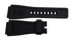 Bell & Ross 24mm x 24mm Black Rubber Replacement Strap For Sale