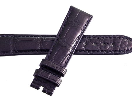 Genuine Chopard 18mmx16mm Purple Alligator Watch Band Strap 070 Discount