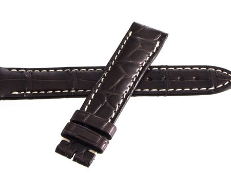 Genuine Longines 15mm x 14mm Dark Brown Watch Band Strap L682135796 Hot on Sale