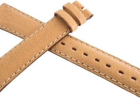 Genuine Universal Geneve NOS 17x14mm Beige Leather Watch Band Strap Online