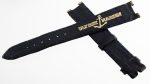 Genuine Ulysse Nardin NOS 15x11mm Navy Blue Alligator Leather Watch Band Strap Sale