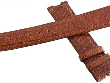 Genuine Ulysse Nardin NOS 18x16mm Brown Alligator Leather Watch Band Strap on Sale